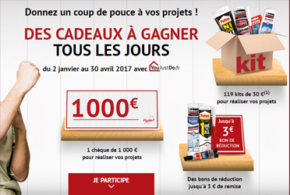 Concours gagnez 1 chèque de 1000 euros