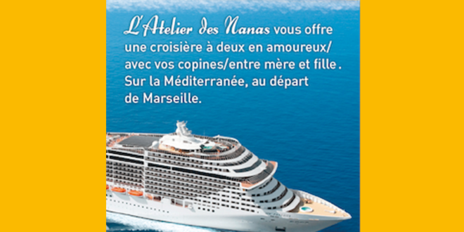 Concours gagnez 1 croisière pour 2 personnes sur le MSC Fantasia