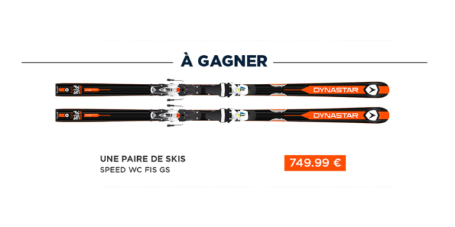 Concours gagnez 1 paire de skis Dynastar