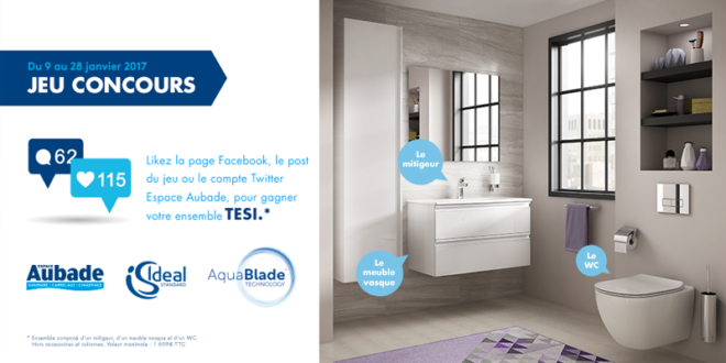 Concours gagnez 1 salle de bains complète