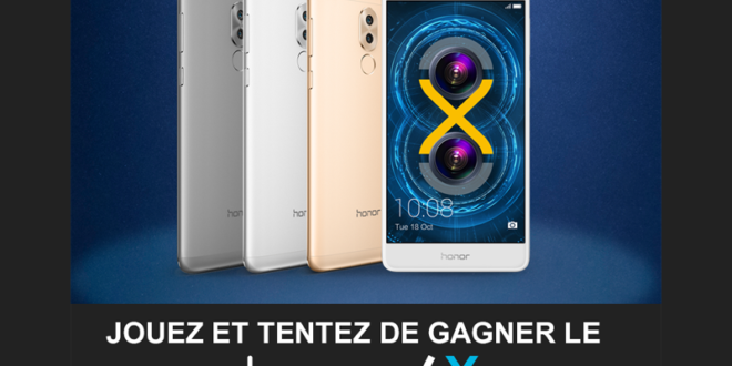 Concours gagnez 1 smartphone Honor 6x
