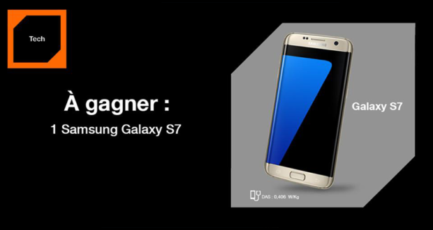Concours gagnez 1 smartphone Samsung Galaxy S7