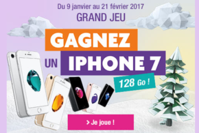 Concours gagnez 1 smartphone iPhone 7 128 Go