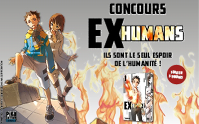 Concours gagnez 10 BD manga Ex-Humans