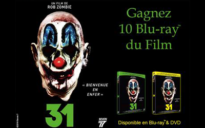 Concours gagnez 10 Blu-ray du film 31