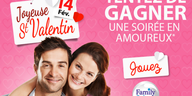 Concours gagnez 10 soirée en amoureux