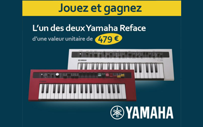 Concours gagnez 2 synthés numériques Yamaha Reface