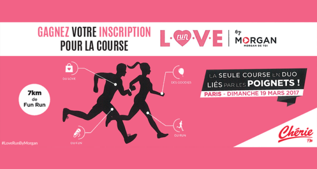 Concours gagnez 20 lots de 2 dossards pour la course Love Run