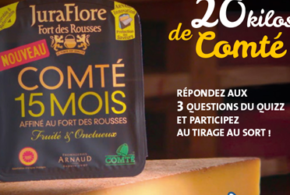 Concours gagnez 20 lots d'un kg de fromage Comté