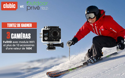 Concours gagnez 3 caméras d'action RX02 Full HD