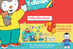 Concours gagnez 3 peluches géantes T'choupi