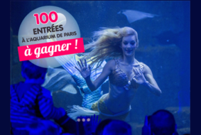Concours gagnez 4 entrées pour l'aquarium de Paris