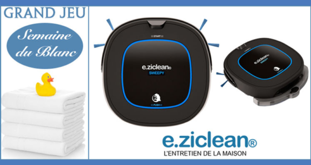 Concours gagnez 4 robots aspirateur laveurs hybride e.ziclean