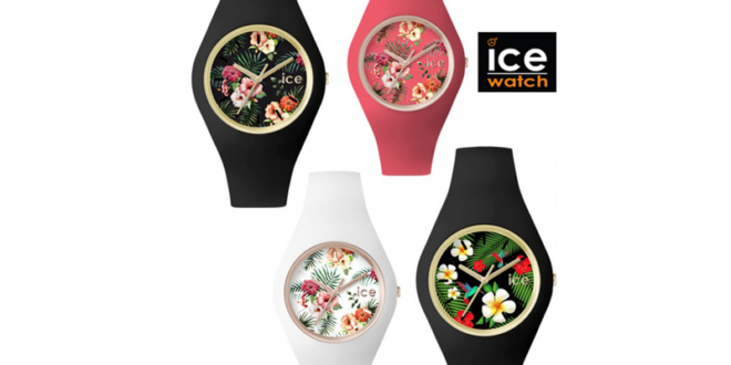 Concours gagnez 5 montres Ice Watch Flower