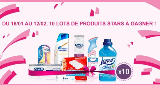 Concours gagnez des 7 produits d'hygiène ou d'entretien de la maison