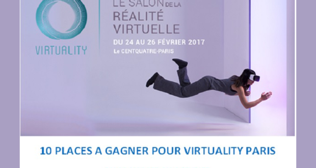 Concours gagnez des invitations pour le salon de la réalité virtuelle