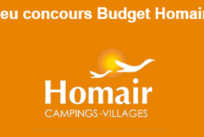 Concours gagnez un séjour en mobil-home dans un camping Homair