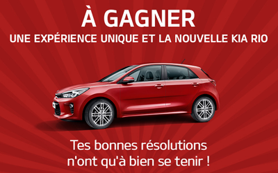 Concours gagnez une voiture Kia Rio