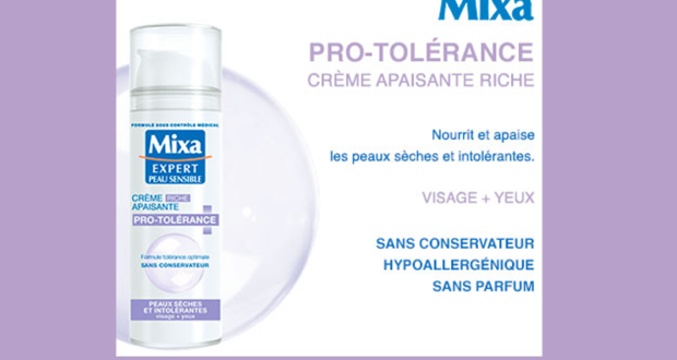 Test produit, Crème Apaisante Riche Pro-Tolérance