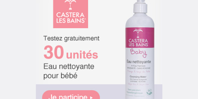 Test produit, Eau Nettoyante bébé