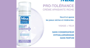 Test produit, La Crème Apaisante Riche Pro-Tolérance de Mixa