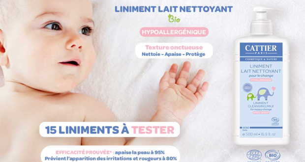 Test produit, Lait Crème Liniment Cattier