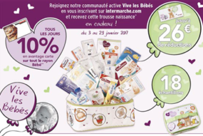 Trousse de naissance gratuite Intermarché