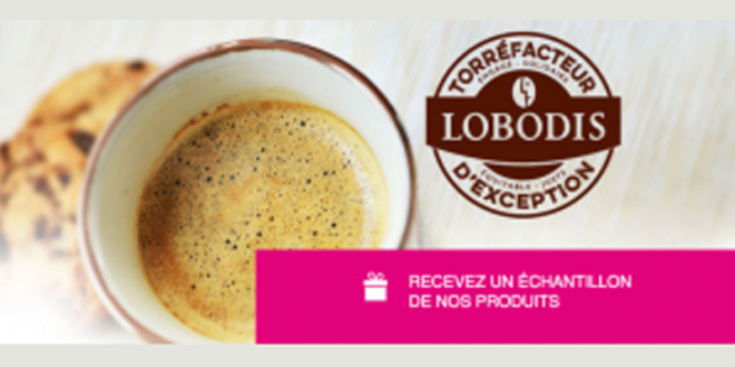 Échantillons gratuits, Café Lobodis