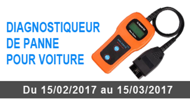 1 diagnostiqueur de panne pour voiture