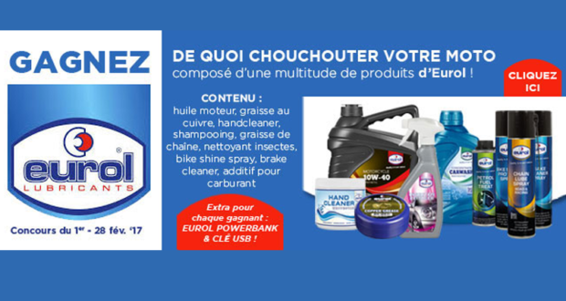 9 produits d'entretien moto + 1 batterie de secours