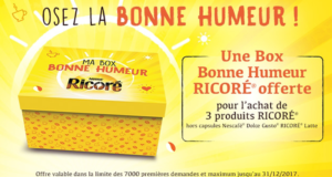 Box Bonne Humeur offerte