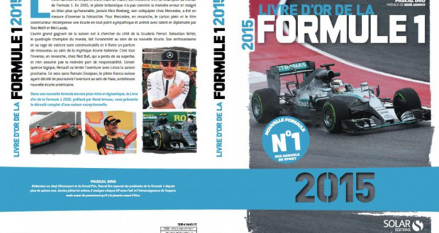 Concours gagnez 1 livre Livre d'Or de la Formule 1 - 2015