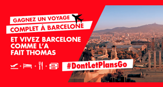 Concours gagnez 1 séjour à Barcelone pour 2 en hôtel 4