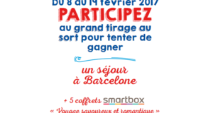 Concours gagnez 1 séjour pour 2 personnes à Barcelone en hôtel 4