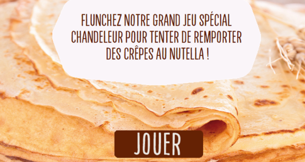 Concours gagnez 1000 bons pour une crêpe au Nutella