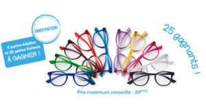 Concours gagnez 25 paires de lunettes anti-lumière bleu Afflelou