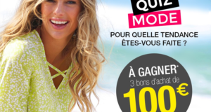 Concours gagnez 3 bons d'achat blanche porte de 100 euros