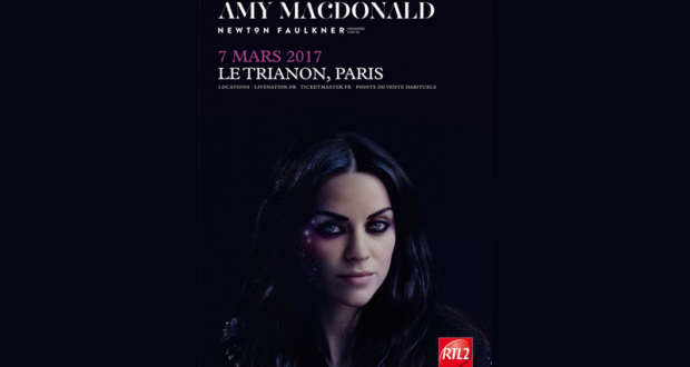 Concours gagnez des invitations pour le concert d'Amy MacDonald