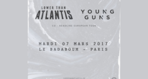 Concours gagnez des invitations pour le concert de Lower Than Atlantis