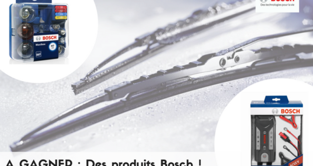 Concours gagnez des produits Bosch