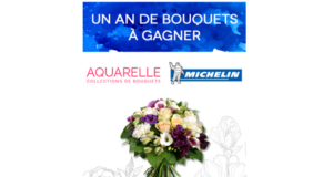 Concours gagnez un an de bouquet de fleurs