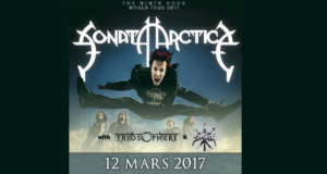 Invitations pour le concert de Sonata Arctica