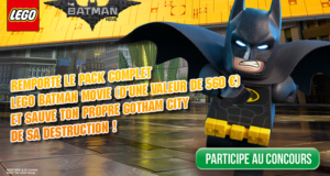 Pack complet Lego Batman Movie de 560 euros