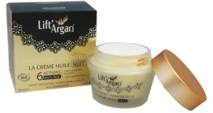 Test produit, 100 soins Crème Huile de nuit Lift’Argan