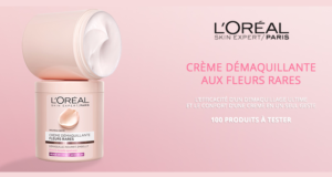 Test produit, Crème Démaquillante aux Fleurs Rares