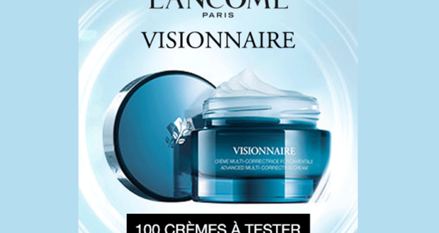 Test produit, Crème Visionnaire Multi-Correctrice Fondamentale