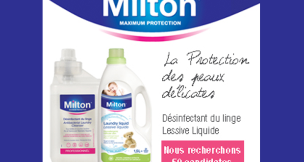 Test produit, Lessive liquide & désinfectant linge