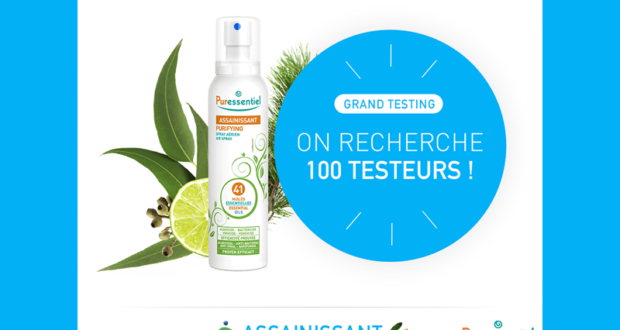 Test produit, Spray Assainissant Puressentiel