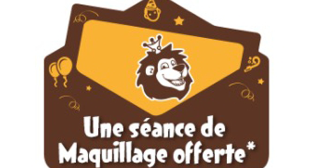 Une séance de maquillage Offerte pour tous les enfants