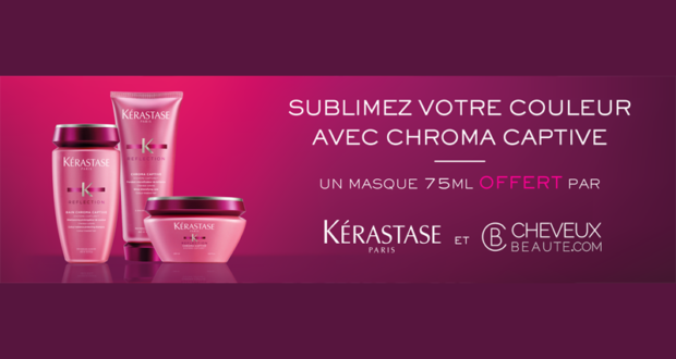 Échantillon gratuit, Kérastase Chroma Captive